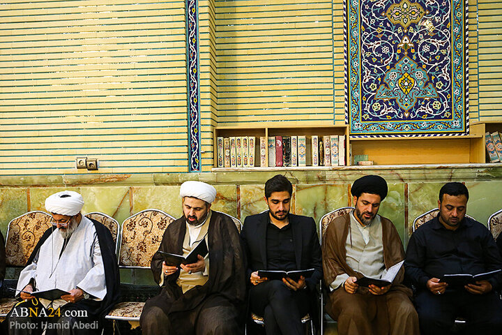 تقرير مصور| مجلس تأبين المرحوم "نقده دوزان" في مسجد أمير المؤمنين (ع) بمدينة قم