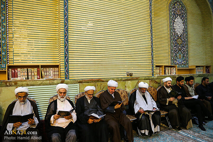 تقرير مصور| مجلس تأبين المرحوم "نقده دوزان" في مسجد أمير المؤمنين (ع) بمدينة قم