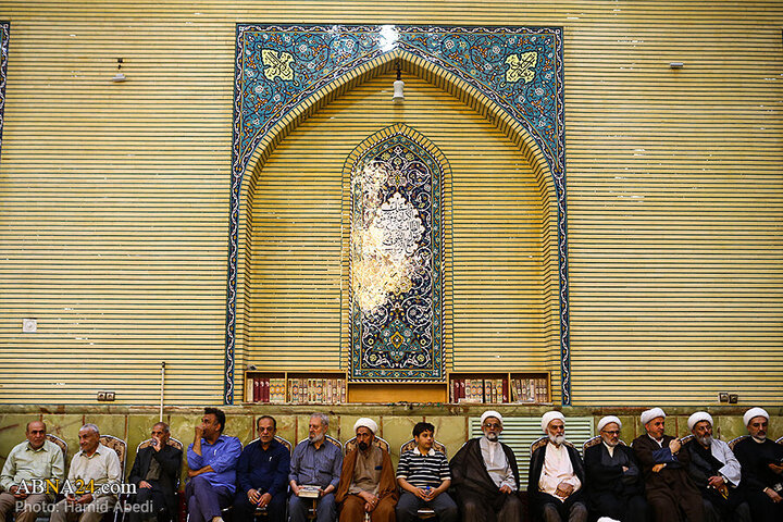 تقرير مصور| مجلس تأبين المرحوم "نقده دوزان" في مسجد أمير المؤمنين (ع) بمدينة قم