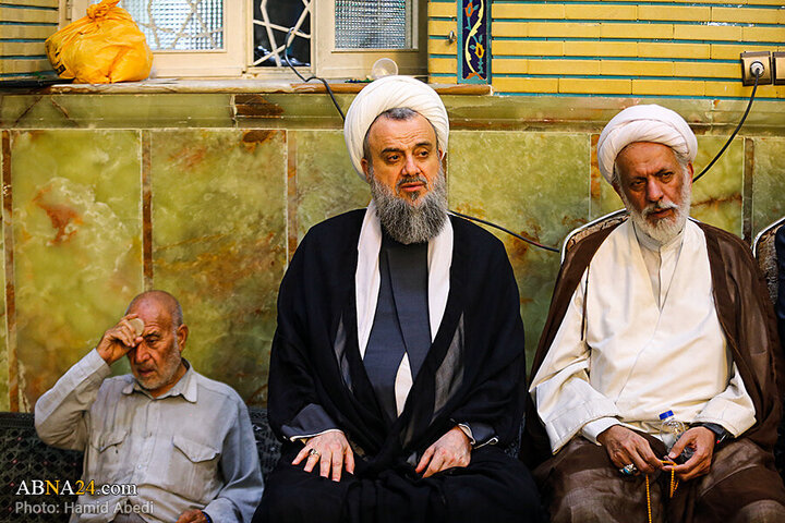 تقرير مصور| مجلس تأبين المرحوم "نقده دوزان" في مسجد أمير المؤمنين (ع) بمدينة قم