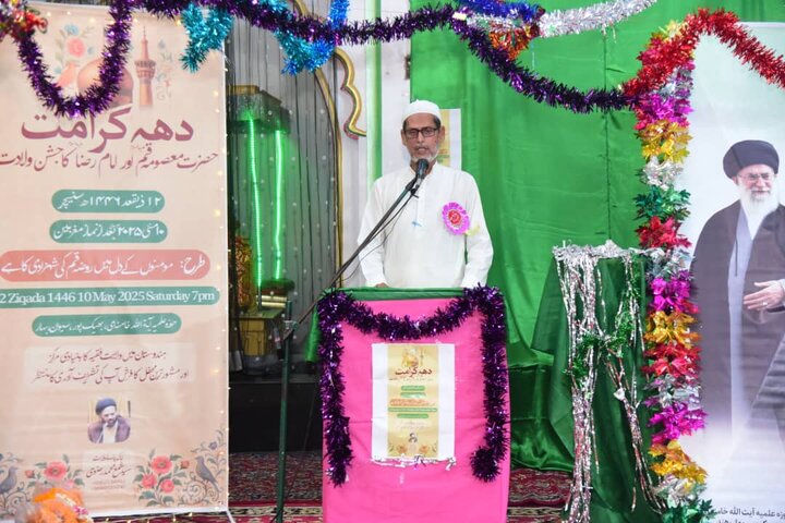 جشن دهه کرامت در حوزه علمیه آیت‌الله خامنه‌ای در ایالت بیهار هند