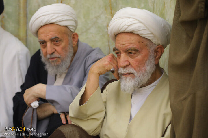 Informe fotográfico | Ceremonia del 16.º aniversario del fallecimiento del Ayatolá Bahjat en la Mezquita Adham de Qom