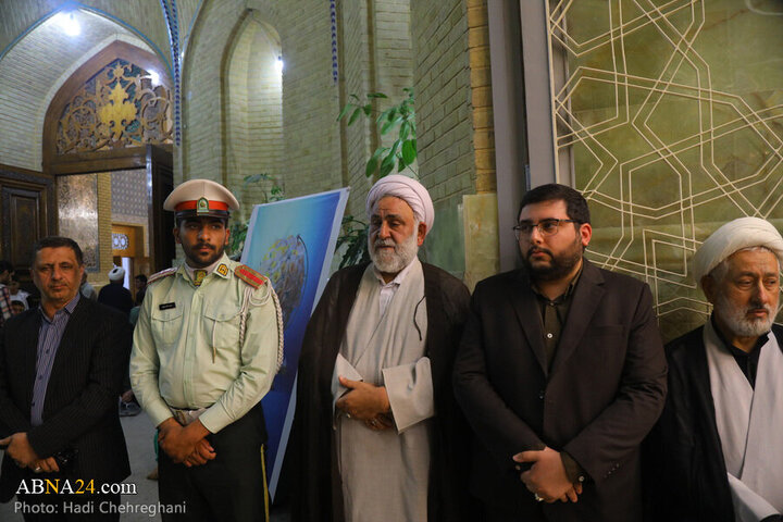 Informe fotográfico | Ceremonia del 16.º aniversario del fallecimiento del Ayatolá Bahjat en la Mezquita Adham de Qom