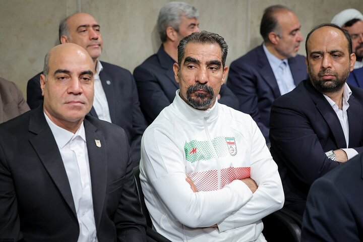 دیدار معلمان با رهبر انقلاب