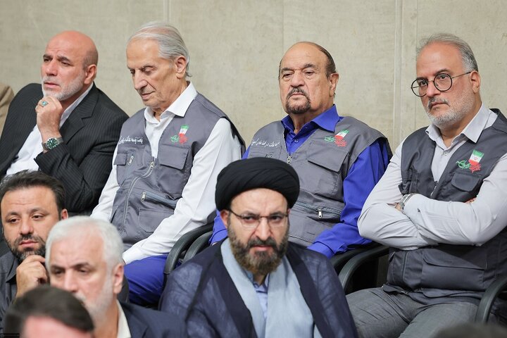 دیدار معلمان با رهبر انقلاب