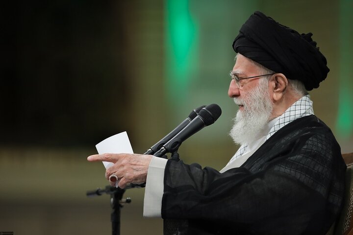 دیدار معلمان با رهبر انقلاب