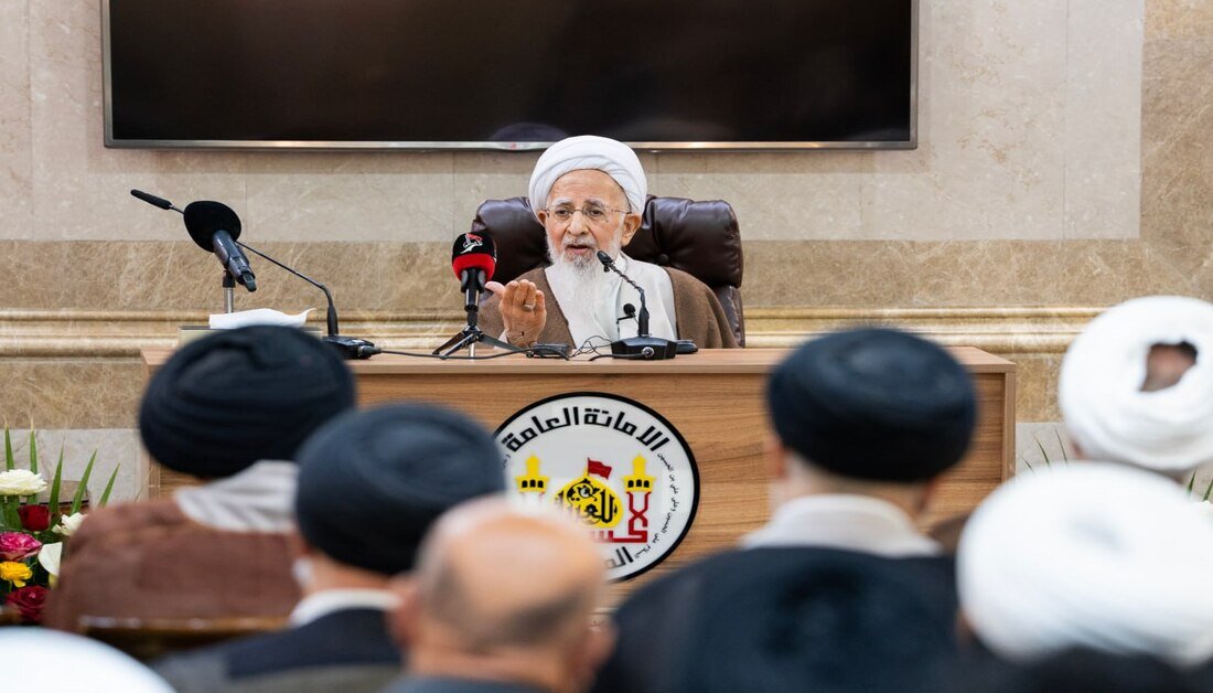 آیت الله جوادي الآملي يحل ضيفا على العتبة الحسينية