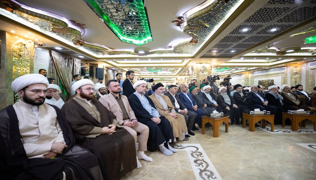 آیت الله جوادي الآملي يحل ضيفا على العتبة الحسينية