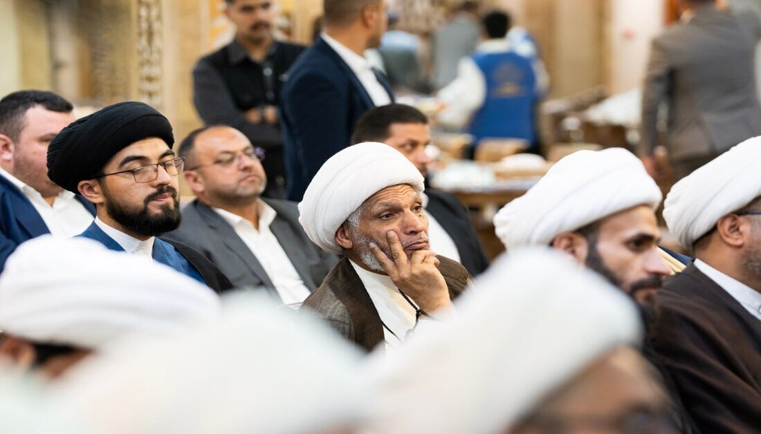 آیت الله جوادي الآملي يحل ضيفا على العتبة الحسينية