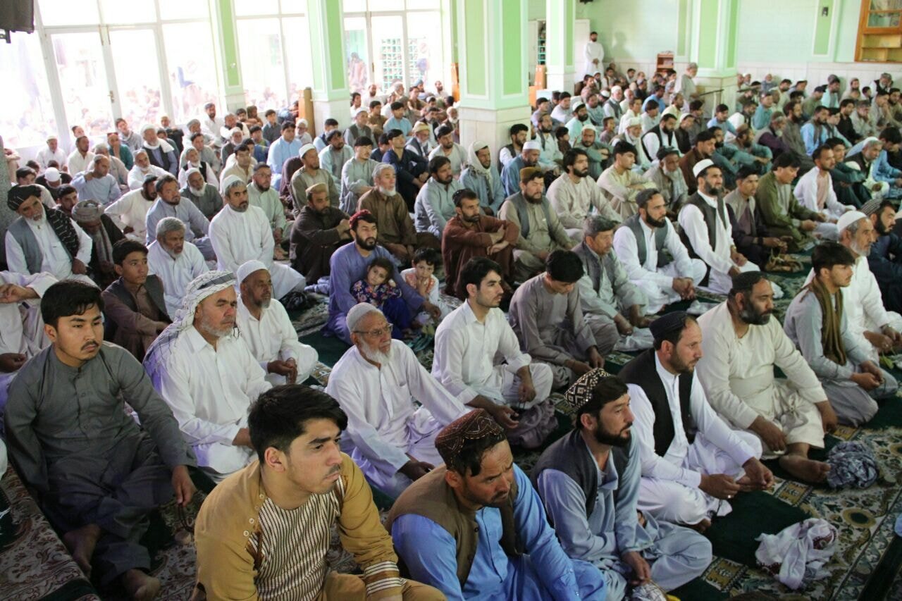 عکس خبری | نماز جمعه شیعیان افغانستان در قندهار