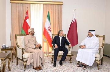 مجمع گفتگوی تهران | دیدار سه جانبه وزیران خارجه ایران، عمان و قطر