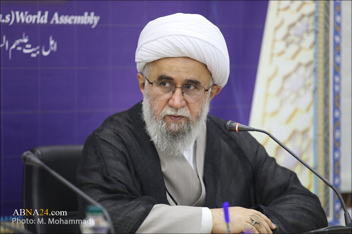 گزارش تصوریری | دیدار جمعی از نمایندگان طلاب استان گیلان با آیت‌الله رمضانی