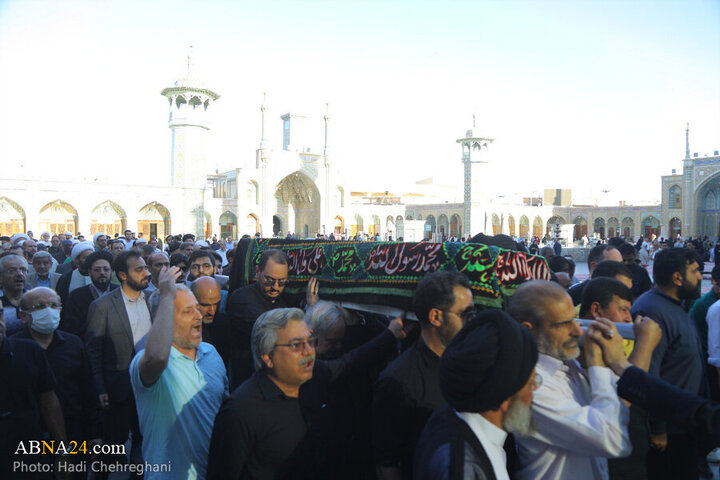 Photos: Funeral ceremony for late Hujjat al-Islam Sayyed Ali Khorasani held in Qom