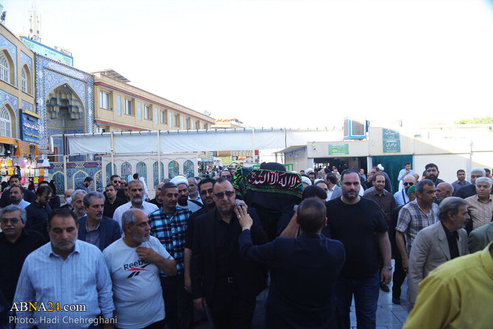 Photos: Funeral ceremony for late Hujjat al-Islam Sayyed Ali Khorasani held in Qom