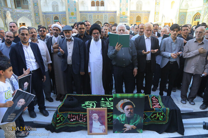 Photos: Funeral ceremony for late Hujjat al-Islam Sayyed Ali Khorasani held in Qom