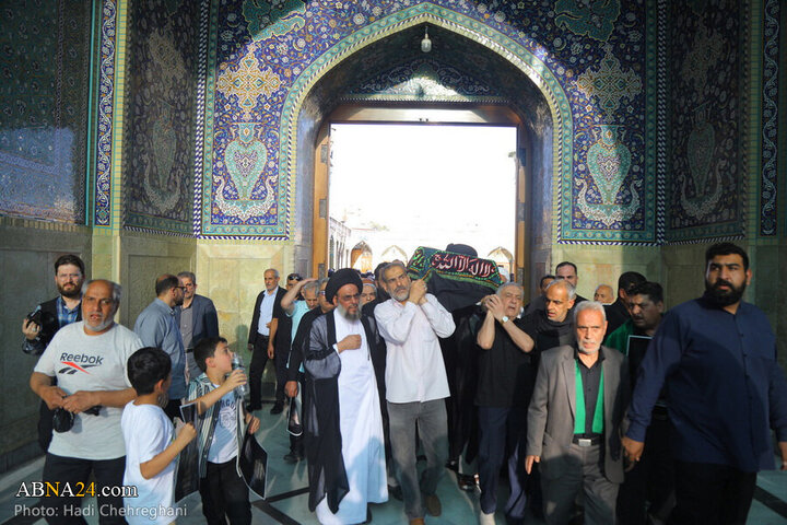 Photos: Funeral ceremony for late Hujjat al-Islam Sayyed Ali Khorasani held in Qom