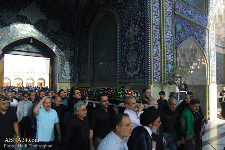 Photos: Funeral ceremony for late Hujjat al-Islam Sayyed Ali Khorasani held in Qom