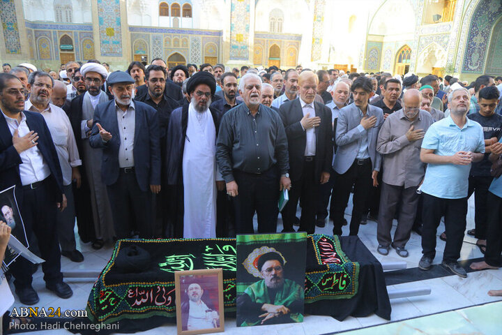 Photos: Funeral ceremony for late Hujjat al-Islam Sayyed Ali Khorasani held in Qom