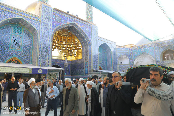 Photos: Funeral ceremony for late Hujjat al-Islam Sayyed Ali Khorasani held in Qom