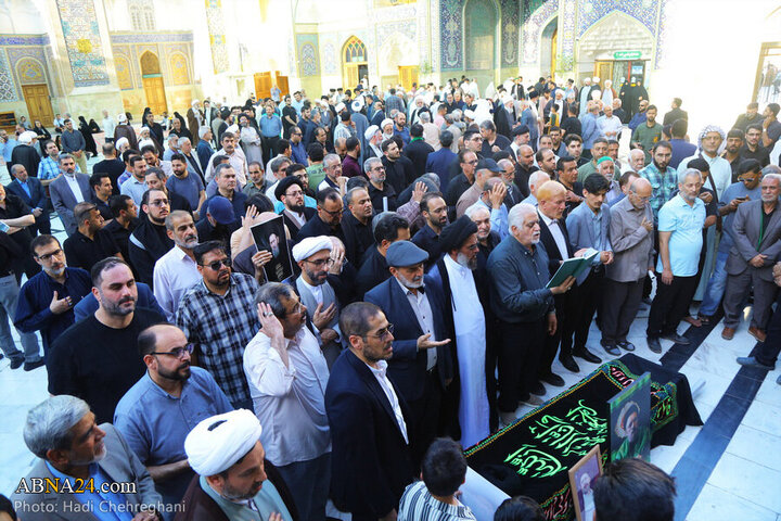 Photos: Funeral ceremony for late Hujjat al-Islam Sayyed Ali Khorasani held in Qom