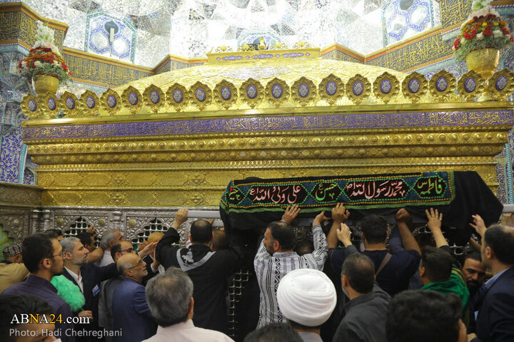 Photos: Funeral ceremony for late Hujjat al-Islam Sayyed Ali Khorasani held in Qom