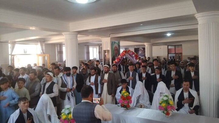 Photos: Mass wedding ceremony of 16 Shia couples held in Bamyan, Afghanistan