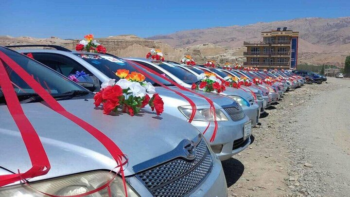 Photos: Mass wedding ceremony of 16 Shia couples held in Bamyan, Afghanistan