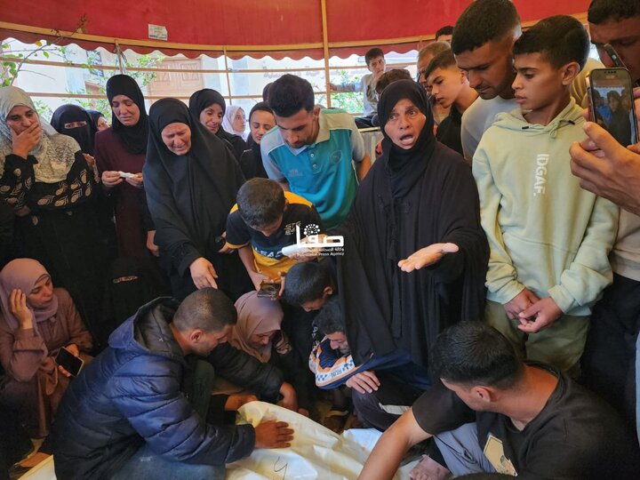 تشييع عشرات الشهداء ارتقوا بمجازر العدو في خانيونس جنوبي قطاع غزة