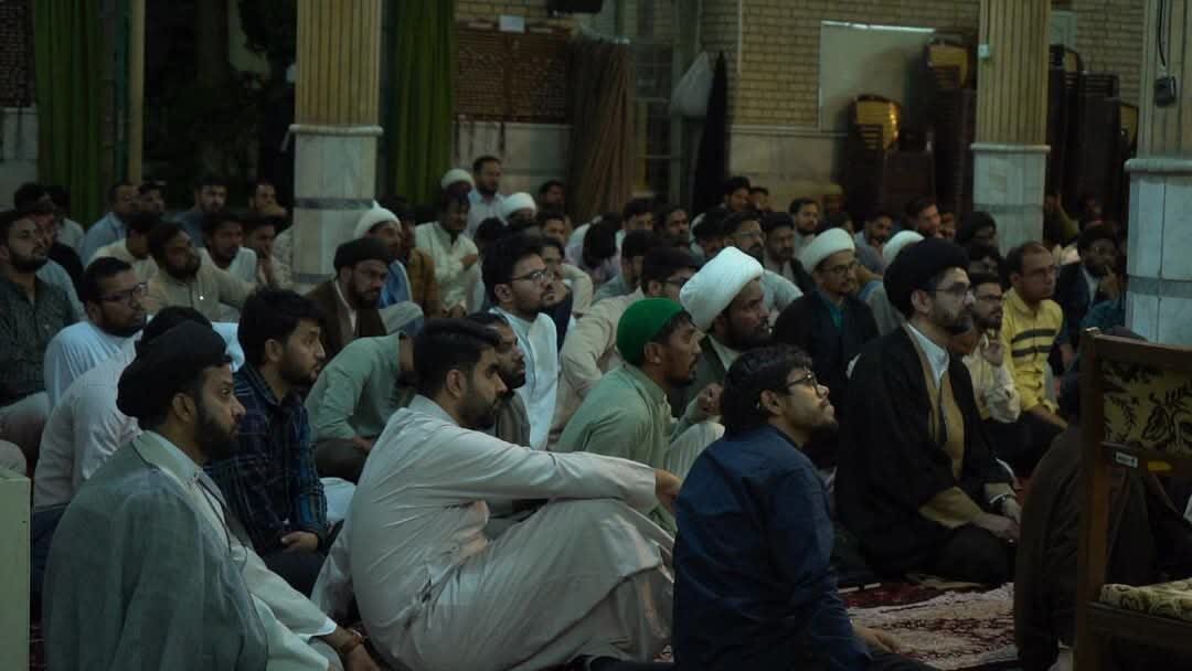 Indian seminary students in Iran protest against Waqf Amendment Law and terrorism + Photos