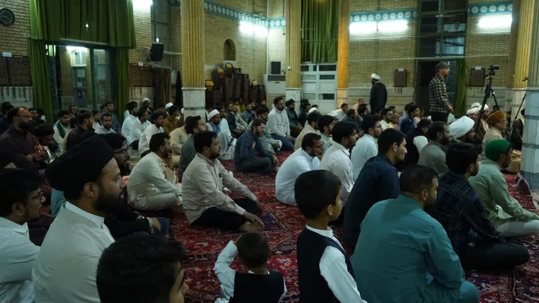 Indian seminary students in Iran protest against Waqf Amendment Law and terrorism + Photos