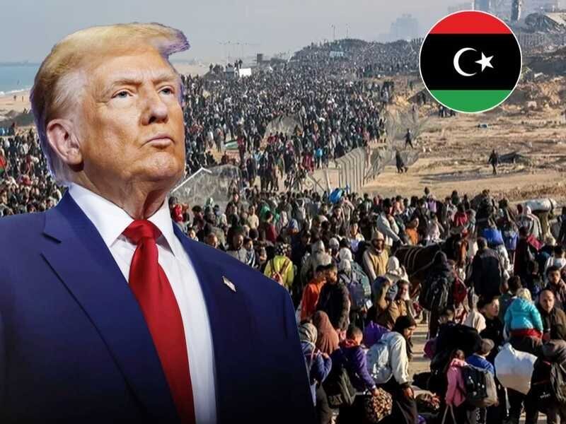 Tinatalakay ng administrasyong Trump ang paglilipat ng isang milyong mga Palestino mula sa Gaza patungo sa Libya?