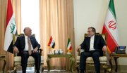 محادثات بين وزير الخارجية الايراني ونظيره العراقي