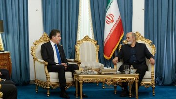 Hevdîtina Serokê Herêma Kurdistana Iraqê û Sekreterê Konseya Ewlehîya Netwewî ya Îranê