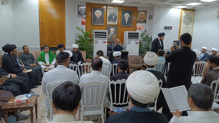 مراسم بزرگداشت مرحوم نقده دوزان در نجف اشرف