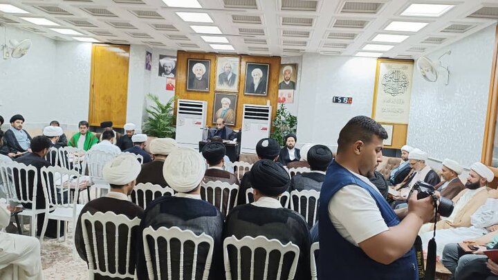 مراسم بزرگداشت مرحوم نقده دوزان در نجف اشرف