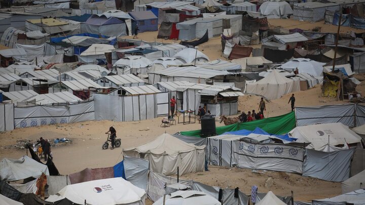 آوارگی اجباری فلسطینی‌ها در غزه