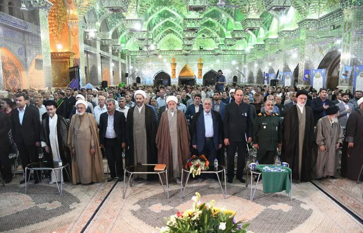 تصاویر| برگزاری جشنواره آستانه خورشید در حرم مطهر سیدعلاالدین حسین(ع)