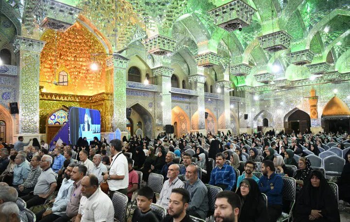 تصاویر| برگزاری جشنواره آستانه خورشید در حرم مطهر سیدعلاالدین حسین(ع)