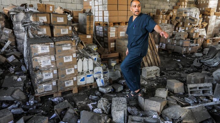 حمله نظامیان صهیونیست به بیمارستان ناصر