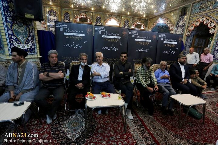 مراسم بزرگداشت حجت الاسلام نقده دوزان در حسینیه بنی فاطمه اصفهان