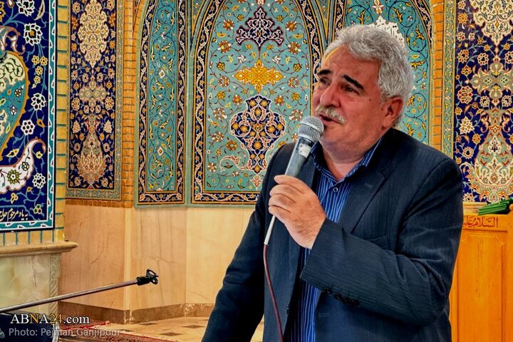 مراسم بزرگداشت حجت الاسلام نقده دوزان در حسینیه بنی فاطمه اصفهان