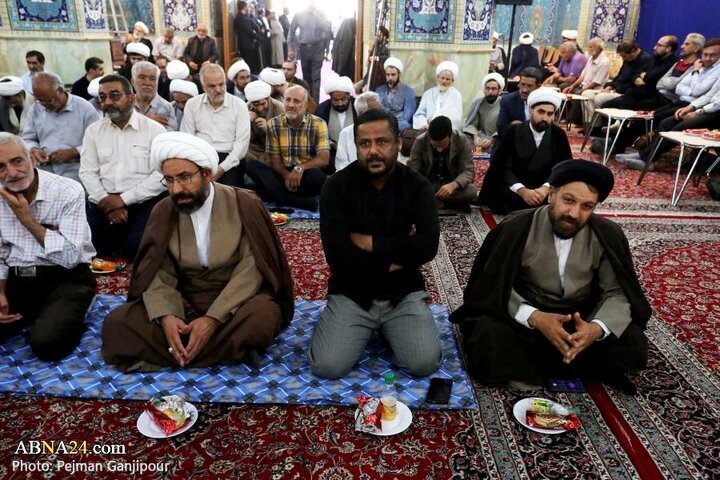 مراسم بزرگداشت حجت الاسلام نقده دوزان در حسینیه بنی فاطمه اصفهان