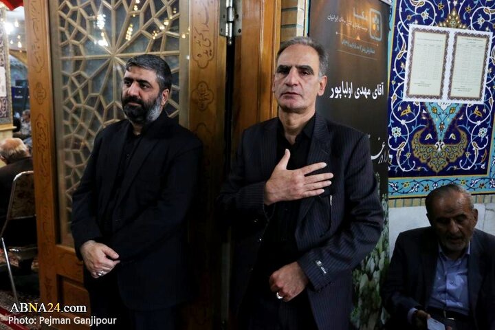 مراسم بزرگداشت حجت الاسلام نقده دوزان در حسینیه بنی فاطمه اصفهان