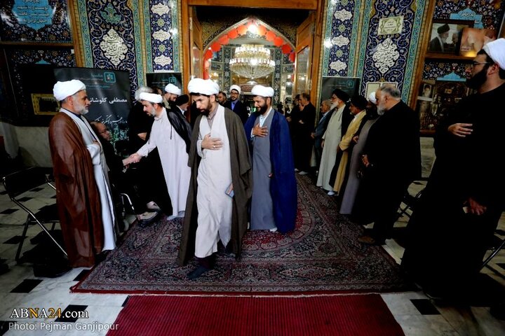 مراسم بزرگداشت حجت الاسلام نقده دوزان در حسینیه بنی فاطمه اصفهان