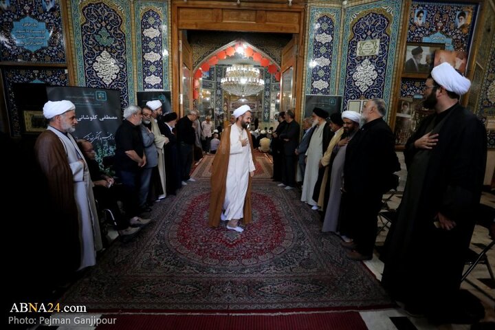 مراسم بزرگداشت حجت الاسلام نقده دوزان در حسینیه بنی فاطمه اصفهان