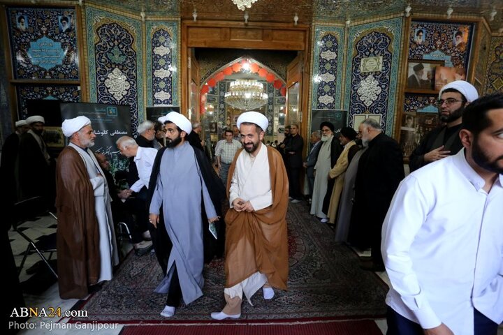 مراسم بزرگداشت حجت الاسلام نقده دوزان در حسینیه بنی فاطمه اصفهان