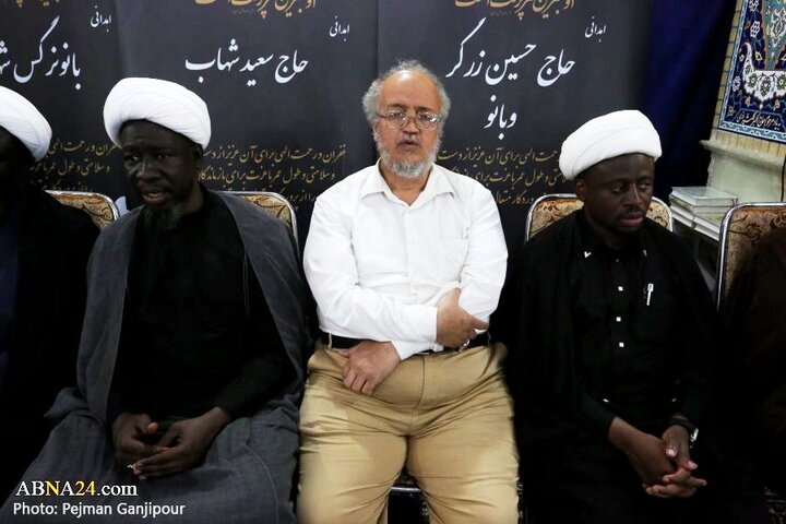 مراسم بزرگداشت حجت الاسلام نقده دوزان در حسینیه بنی فاطمه اصفهان
