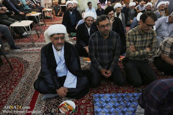 مراسم بزرگداشت حجت الاسلام نقده دوزان در حسینیه بنی فاطمه اصفهان