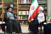 Photos: Maulana Kalbe Jawad Naqvi meets Ayatollah Arafi