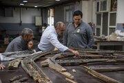 تقرير مصور / العتبة العباسية تباشر بأعمال ترميم الشباك القديم لسرداب الغيبة في العتبة العسكرية